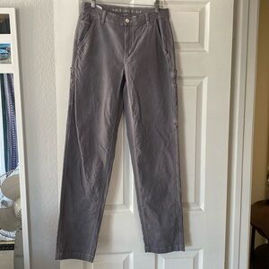 American Eagle Outfitters Gray Straight Leg Jeans